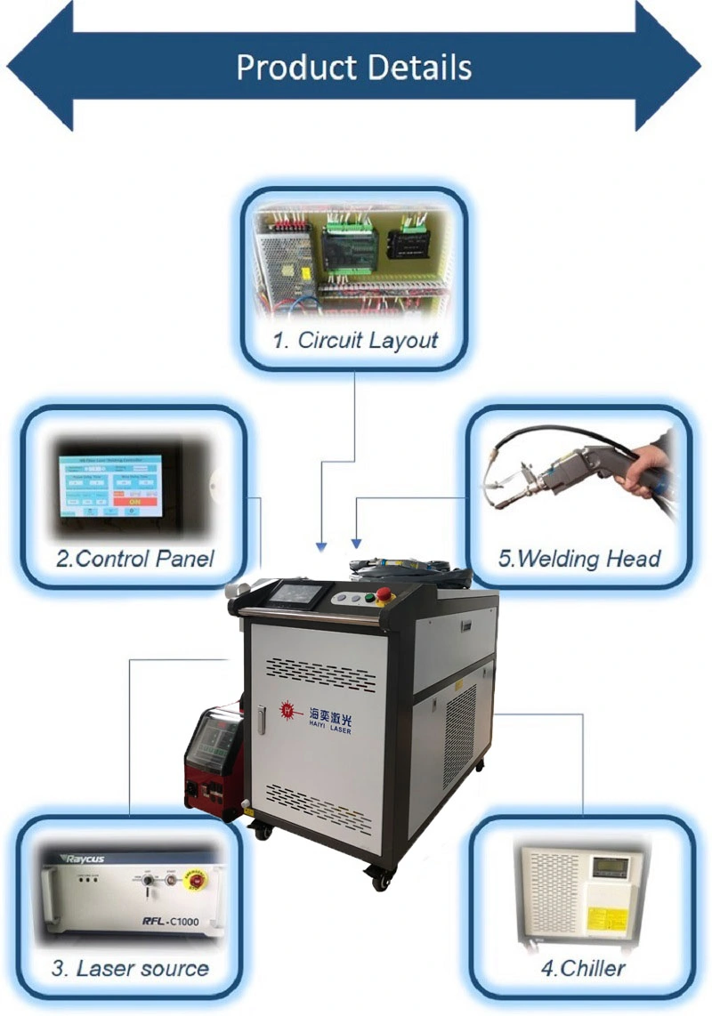 Laser Hand-Held Welding Machine Can Be Used for Stainless Steel Aluminum Iron and Other Metals One Equipment Can Top 3 Argon Arc Welders